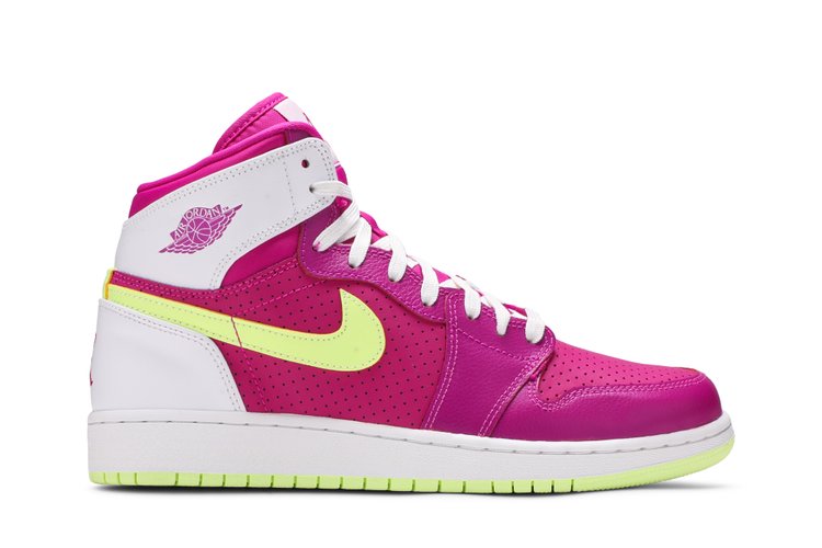 

Кроссовки Air Jordan 1 Retro High GG 'Fuchsia Flash', фиолетовый