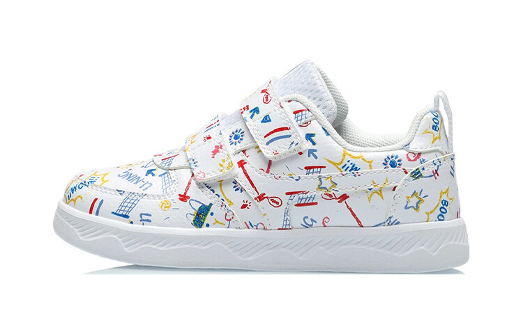 Детские кроссовки для скейтбординга PS Low-top White Lining Young