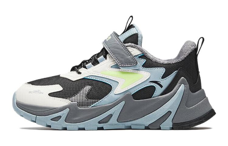 

Кроссовки Anta kids Kids Lifestyle Shoes GS Mid-top Black/Blue, лазурный