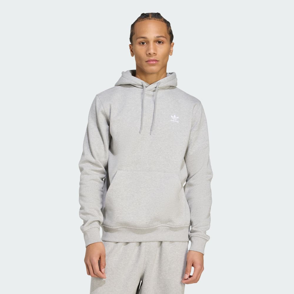 

Худи Adidas Trefoil Essentials Hoodie, цвет Medium Grey Heather/White
