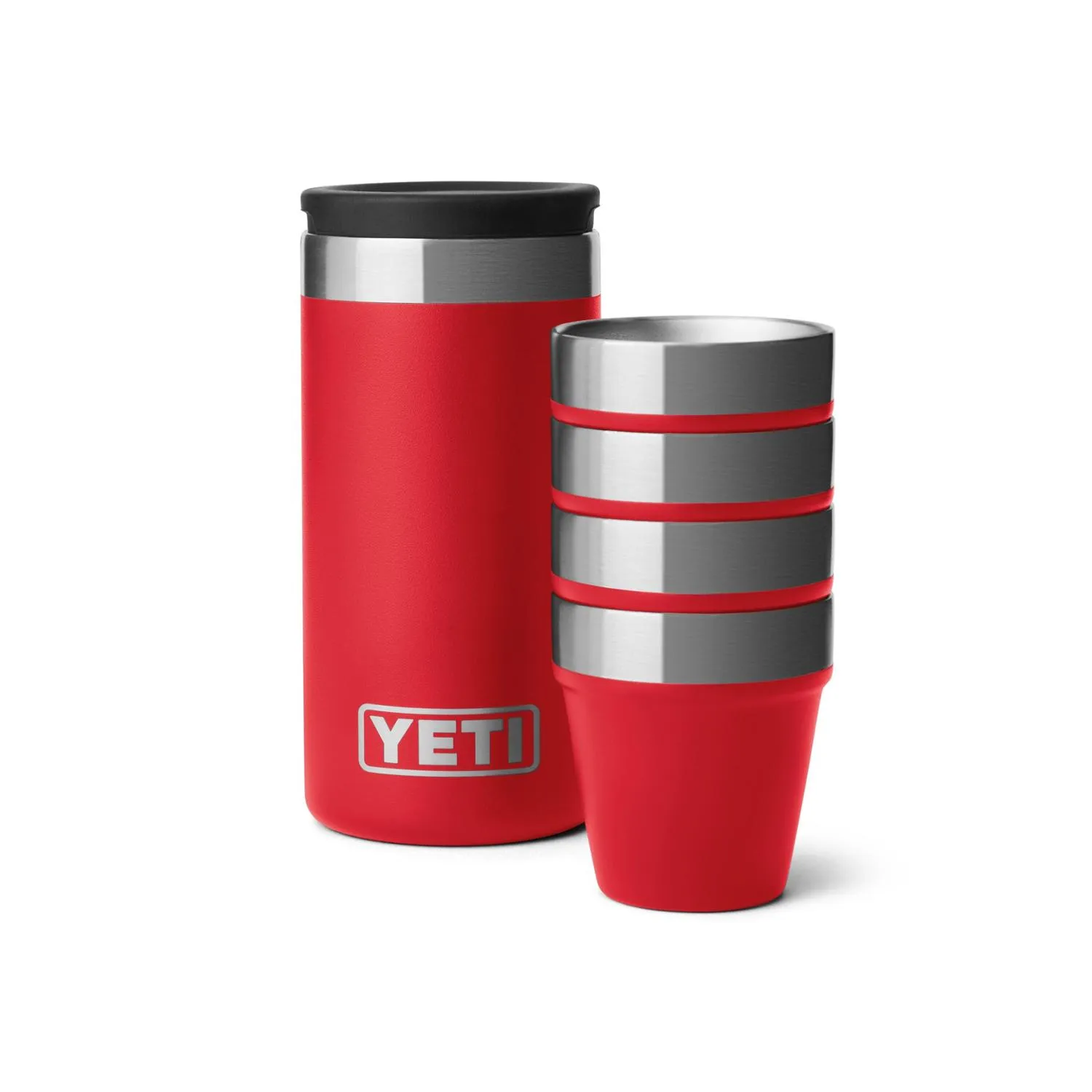 

Рюмки с чехлом для переноски YETI, Rescue Red