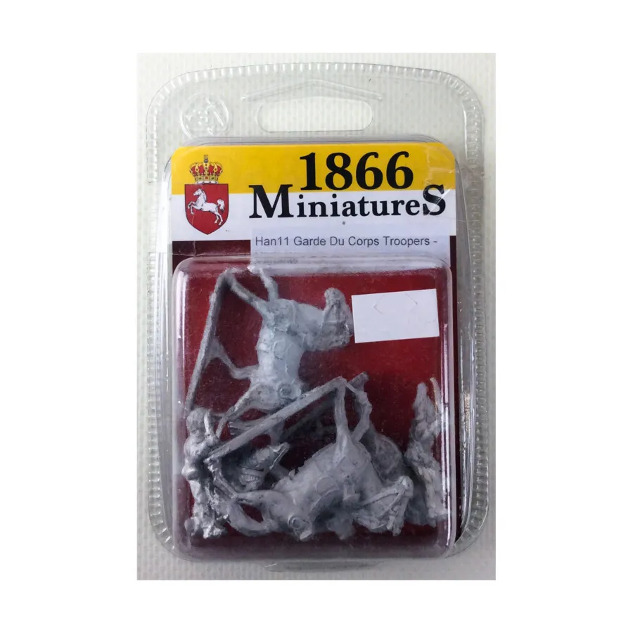 

Солдаты корпуса Garde Du, 1866 Miniatures - Hanoverian (28mm)
