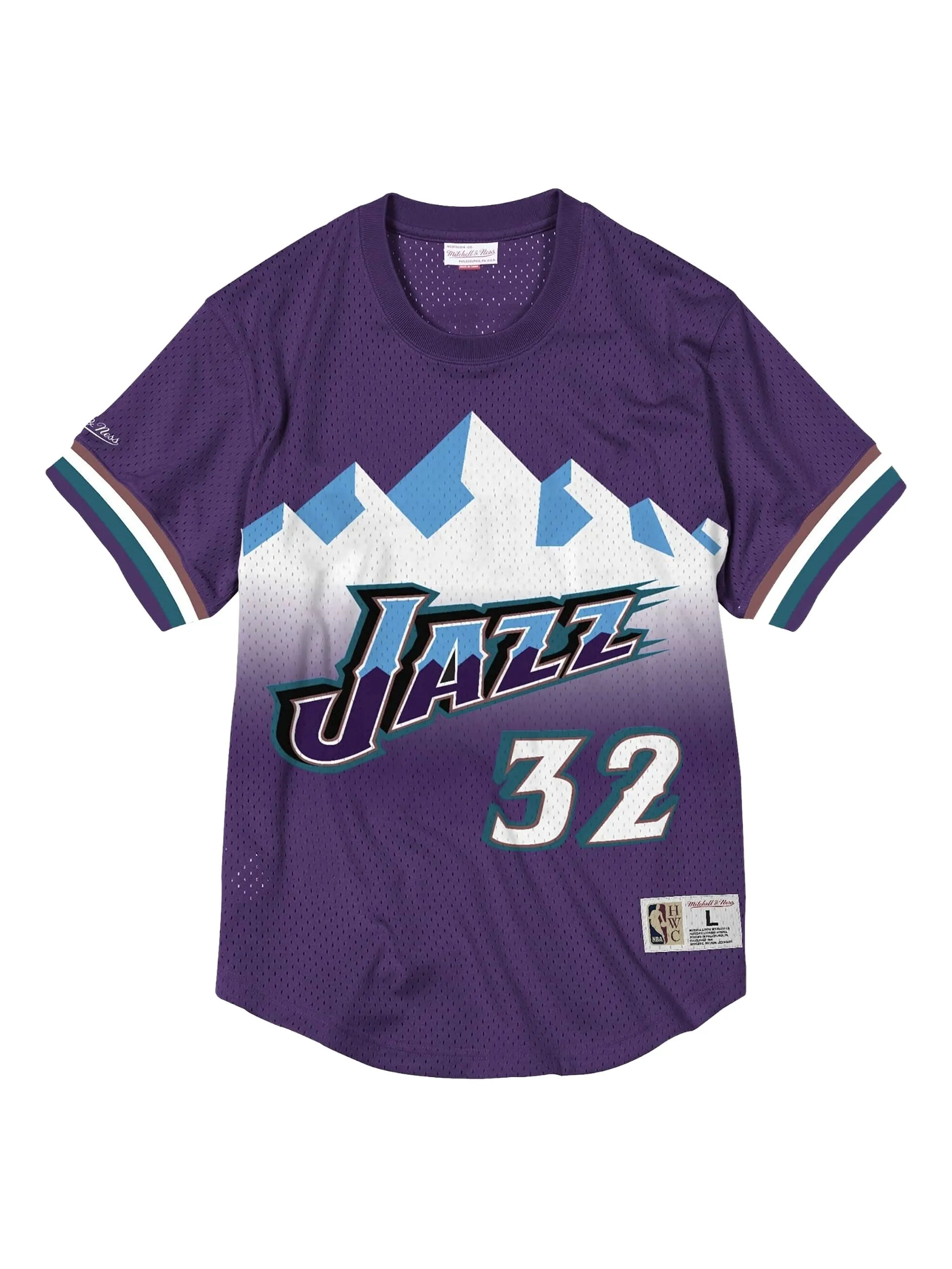 

Топ "NBA Utah Jazz 96 Karl Malone" N&N Mitchell & Ness, фиолетовый