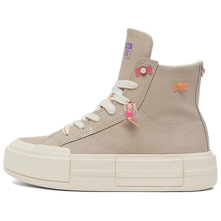 Converse Высокие парусиновые туфли CHUCK TAYLOR, унисекс, абрикосового цвета