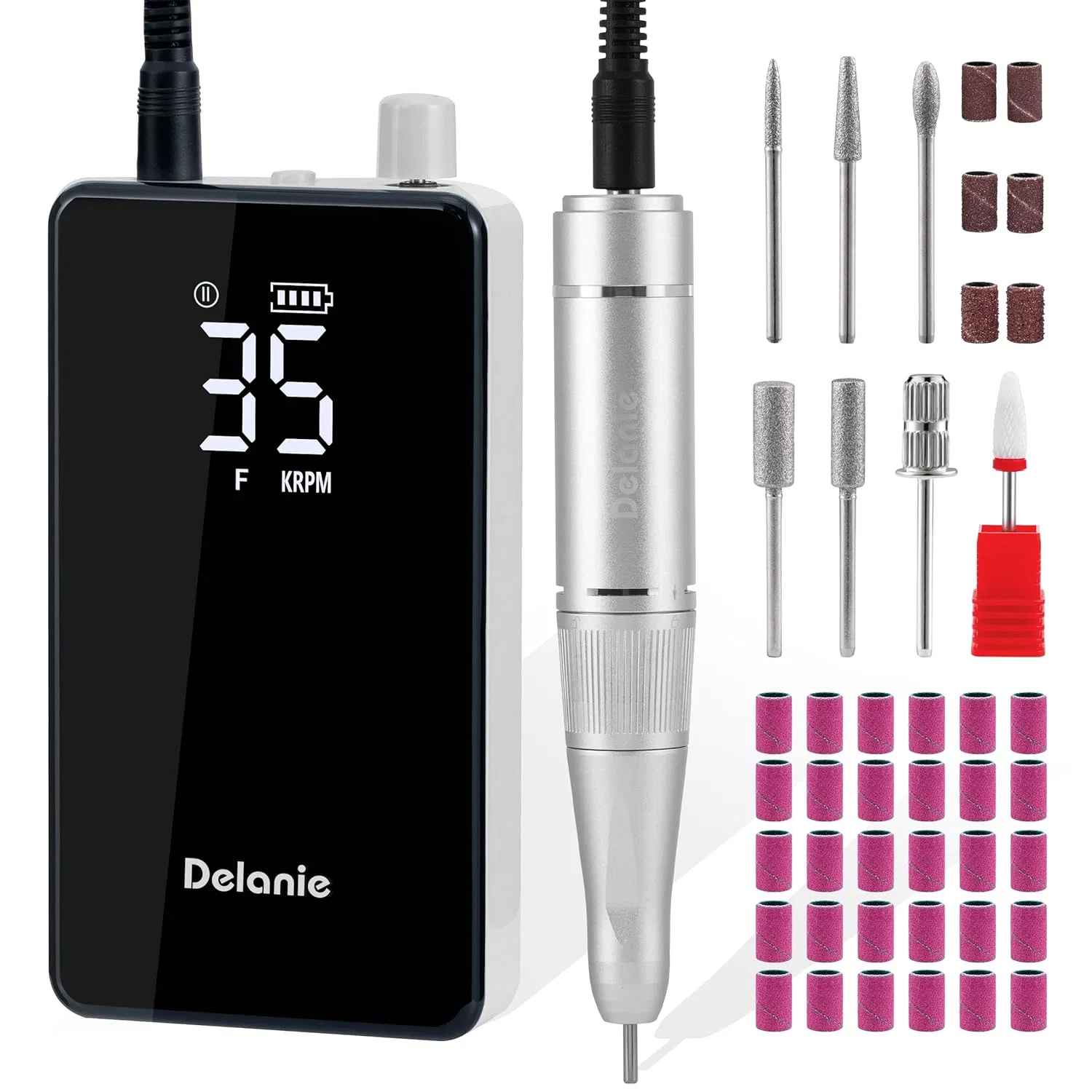 Электрическая пилка для ногтей «35000 rpm» от Delanie Delanie