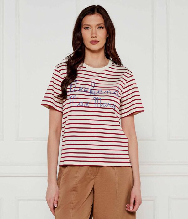 

Футболка Ольга Straight fit Weekend Max Mara, красный