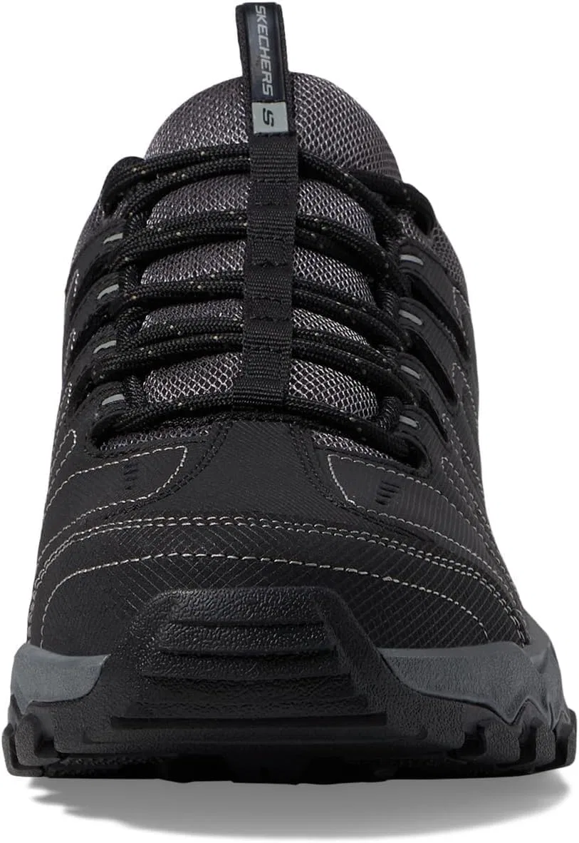Мужские низкие треккинговые кроссовки Skechers Dynamite, Black — фото 4