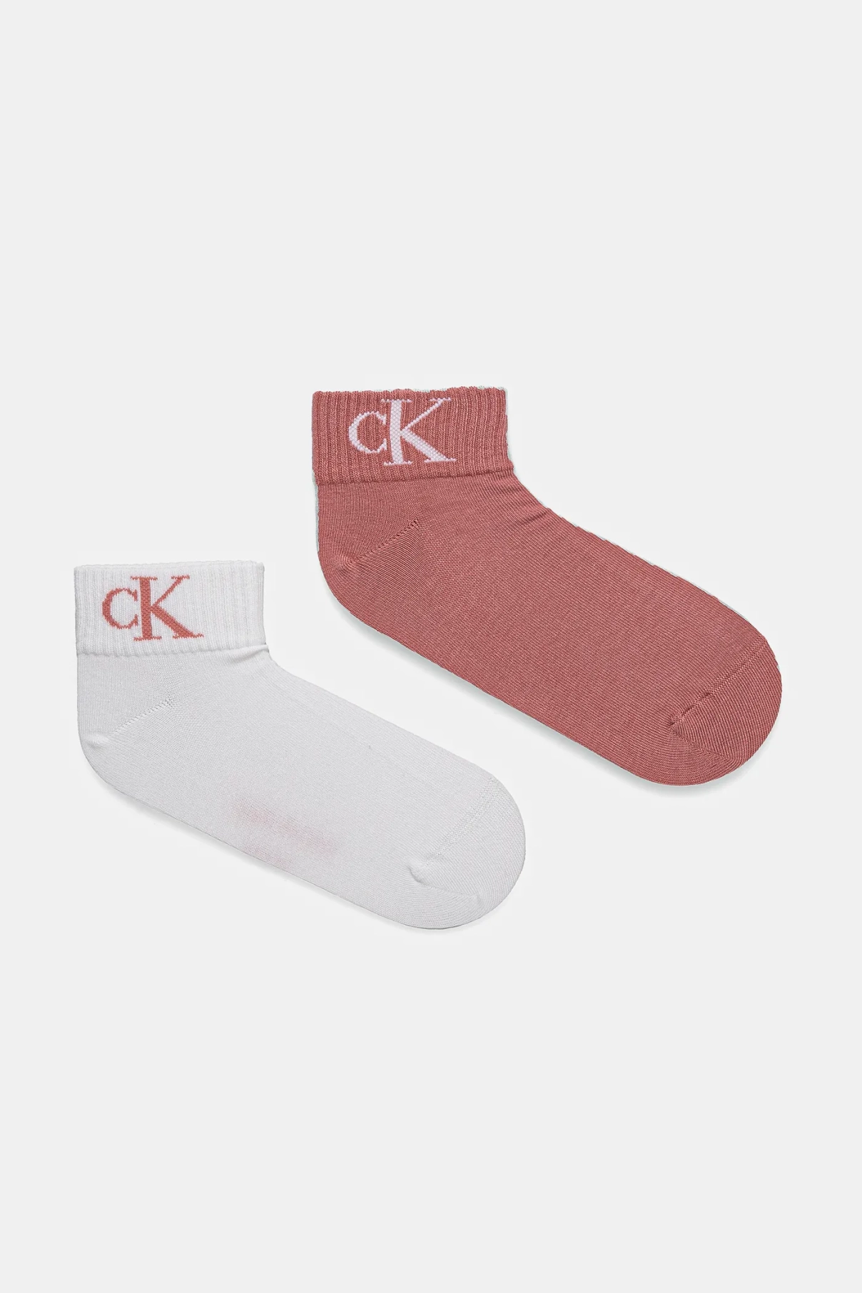 

2 упаковки носков Calvin Klein Jeans, розовый