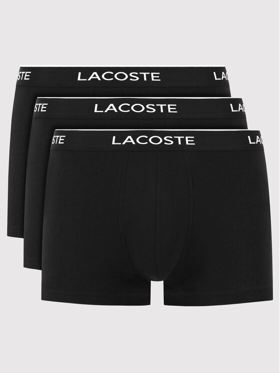 

Комплект из 3 боксеров Lacoste, черный