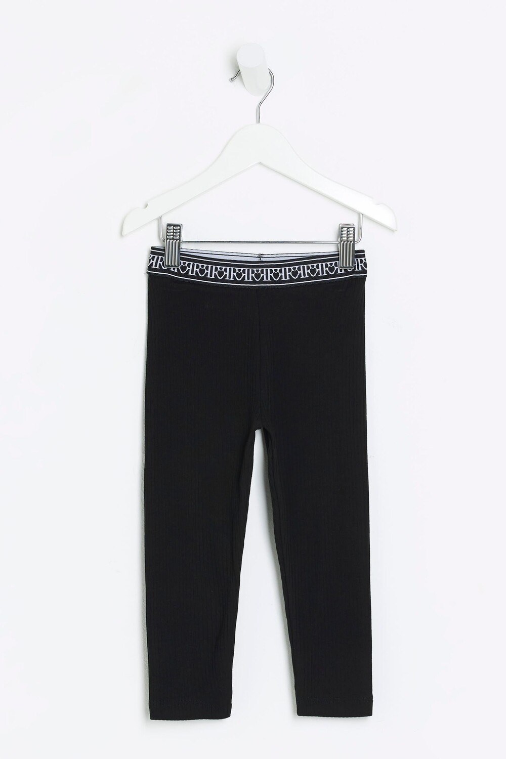 

Мини-Леггинсы для девочек с кулиской на талии River Island, черный