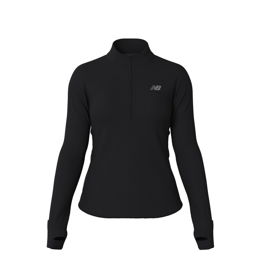 

Лонгслив new balance Performance Shirt, черный