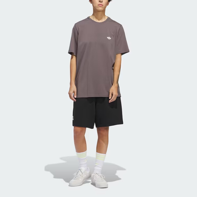 Adidas Originals Мужская футболка, цвет Charcoal Signature — фото 4
