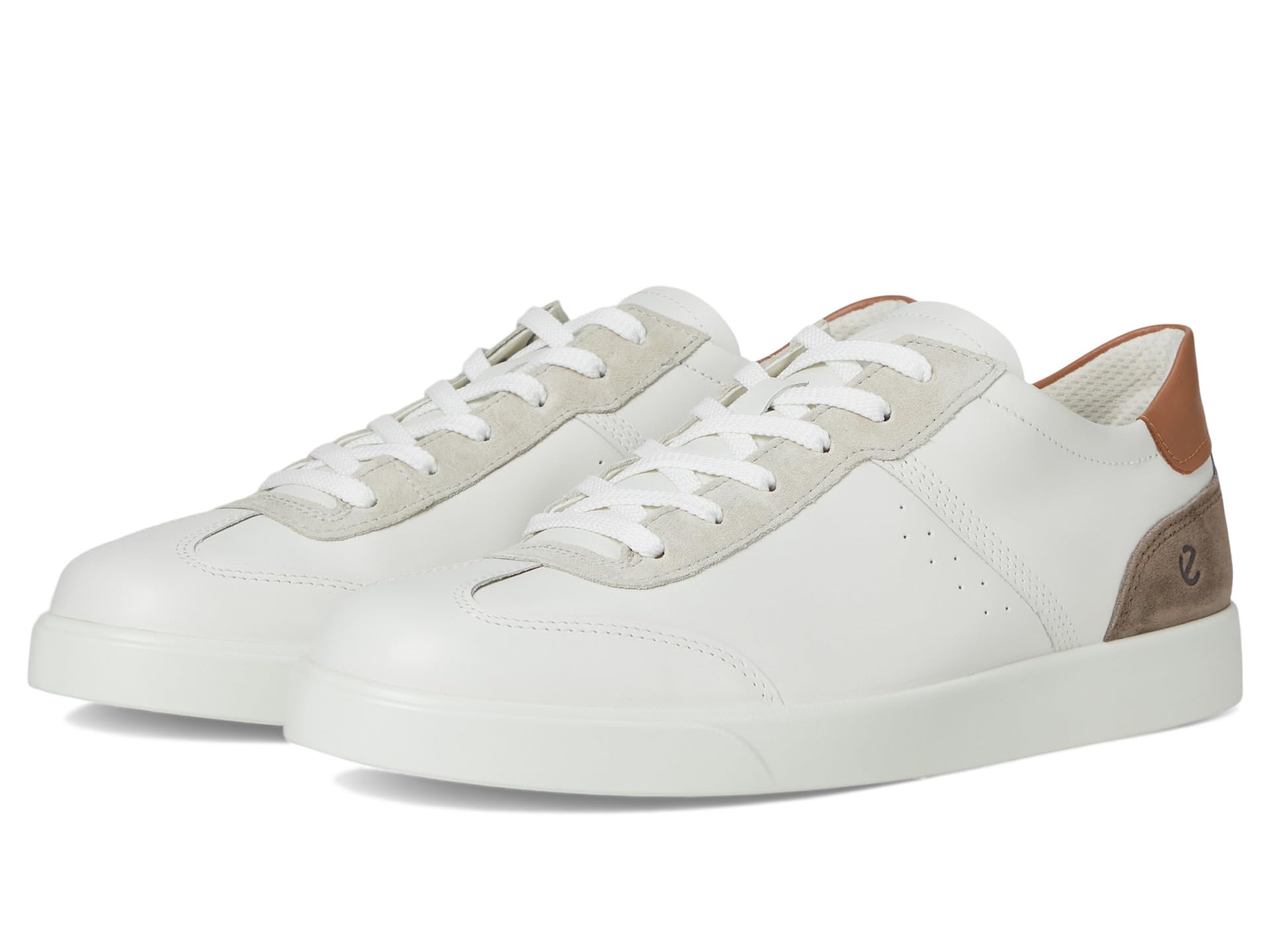 

Кроссовки ECCO Street Lite Vintage Sneaker, цвет White/Gravel/Cashmere