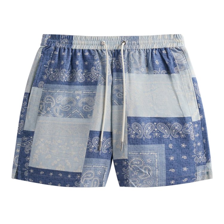 

Шорты Kith Washed Paisley Active Short, синий