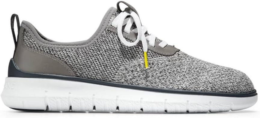 Cole Haan Mens Generation Zerogrand Stitchlite, серый/желтый/белый — фото 4