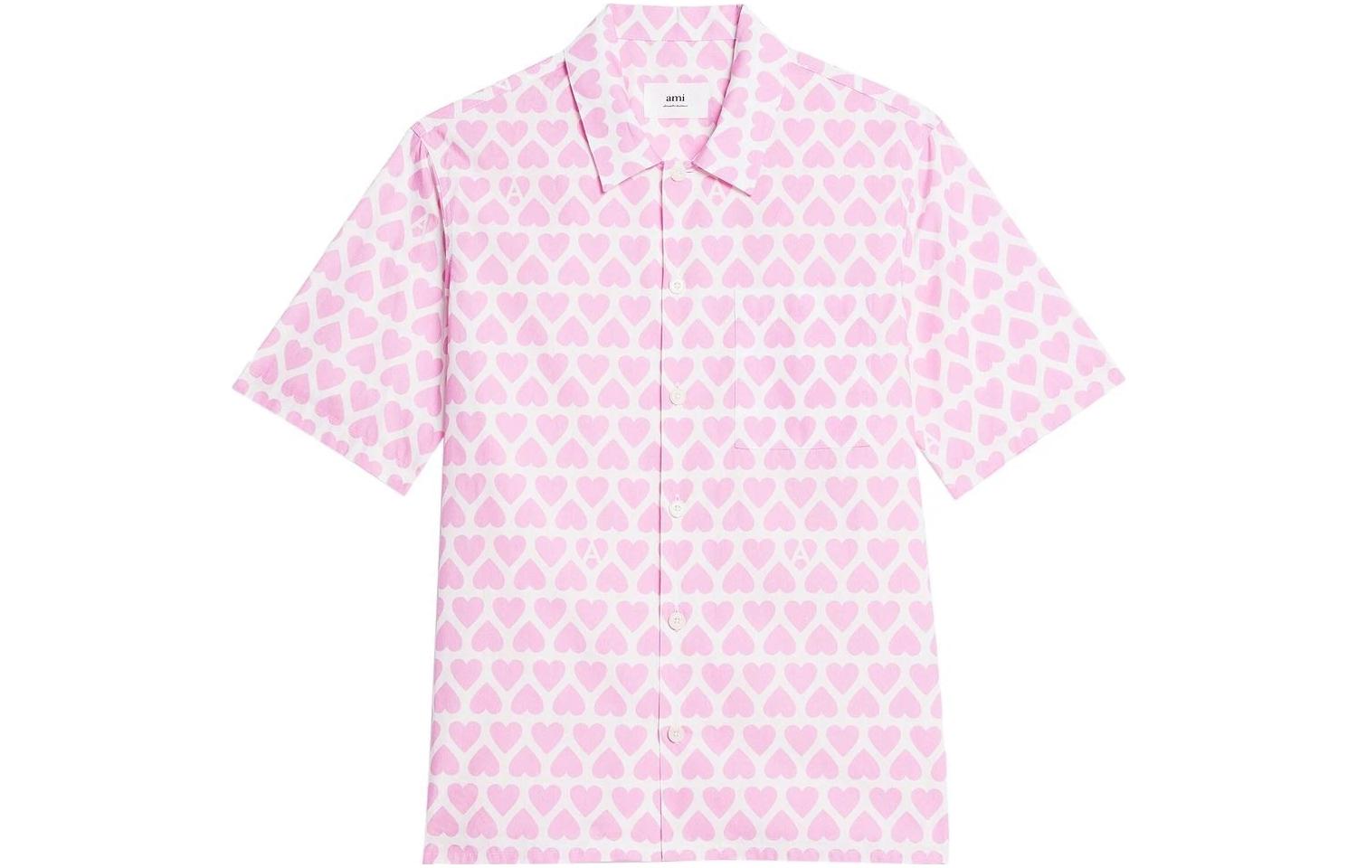 

Футболка мужская розовая AMIPARIS