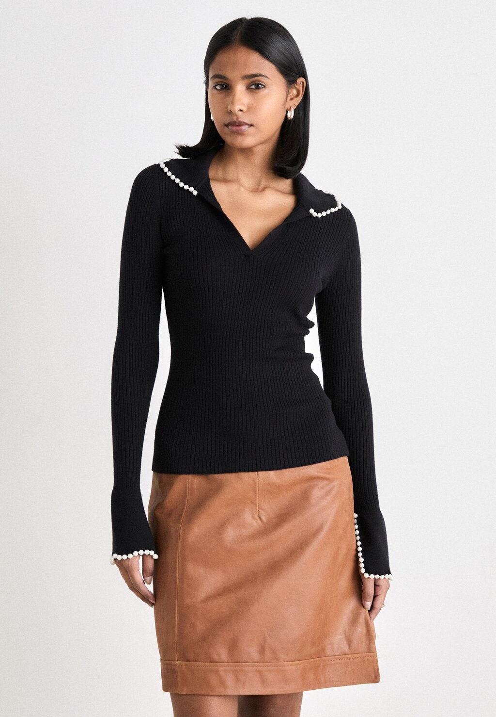 

Джемпер ALYSSA BLOUSE Cras, черный