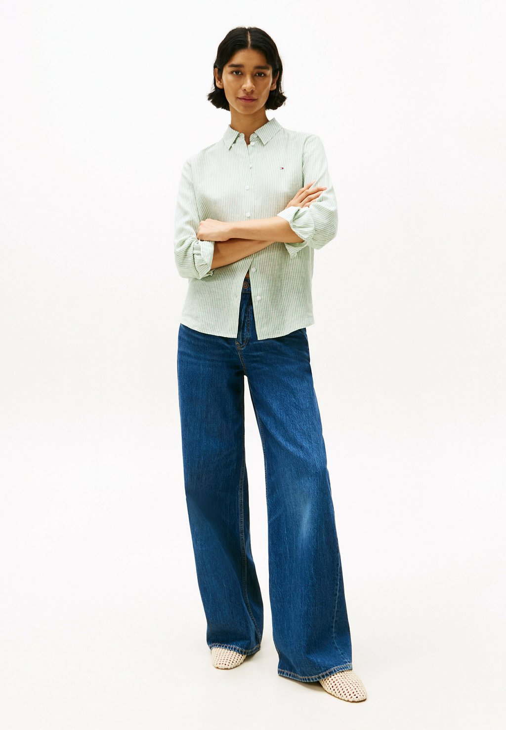 Блузка на пуговицах RELAXED SHIRT Tommy Hilfiger, мультиколор — фото 2