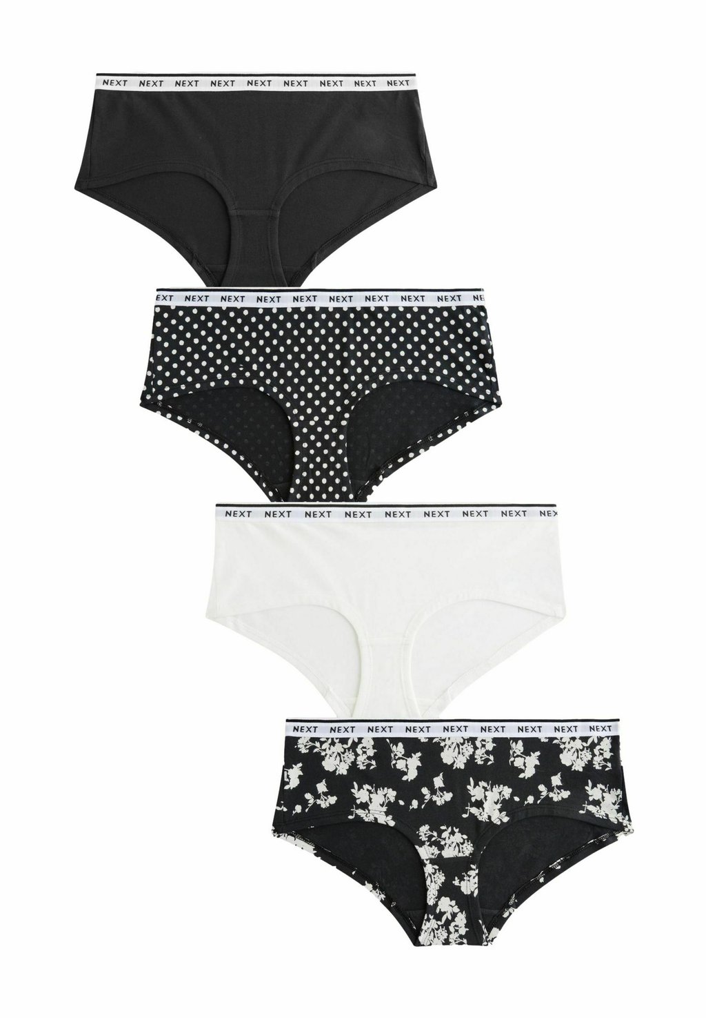 

Трусы RICH LOGO KNICKERS FOUR PACK Next, черный