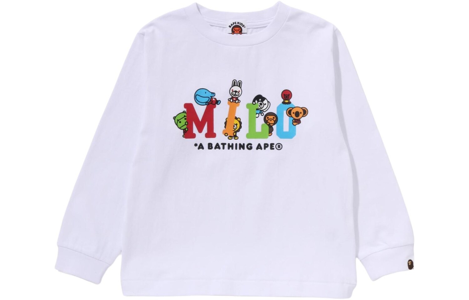 

Детская толстовка A Bathing Ape, белый
