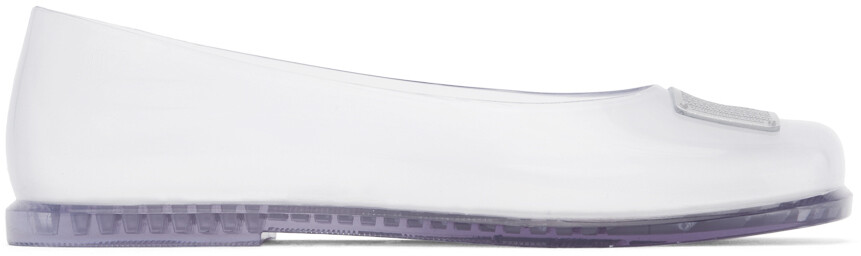 Балетки Melissa Edition Ruby Marc Jacobs, Transparent