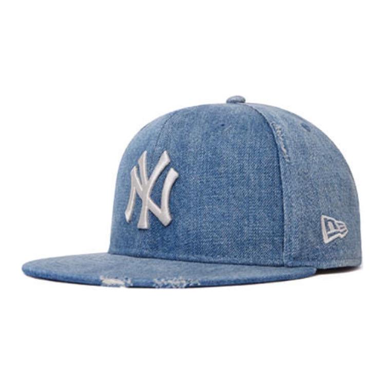 

New Era Хлопковая бейсболка унисекс синяя, Blue