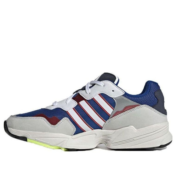 

Кроссовки yung-96 'grey navy' Adidas, синий