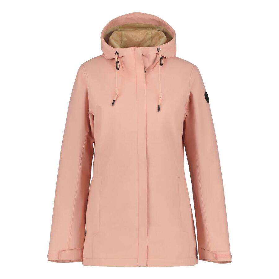 

ICEPEAK Куртка с капюшоном, ветрозащитная, водоотталкивающая, дышащая женская - Аденау