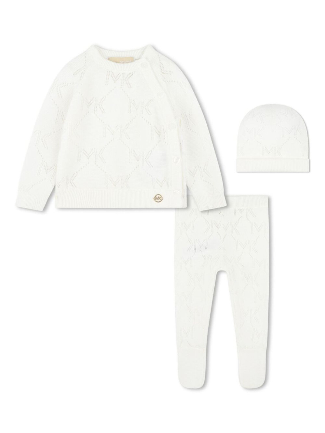 

Michael Kors Kids комплект для новорожденного, белый