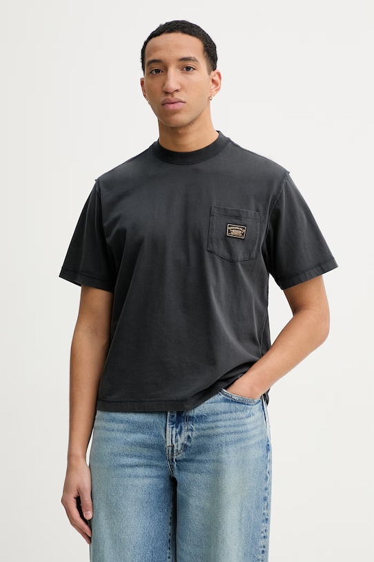 

Хлопковая футболка Guess Originals, черный