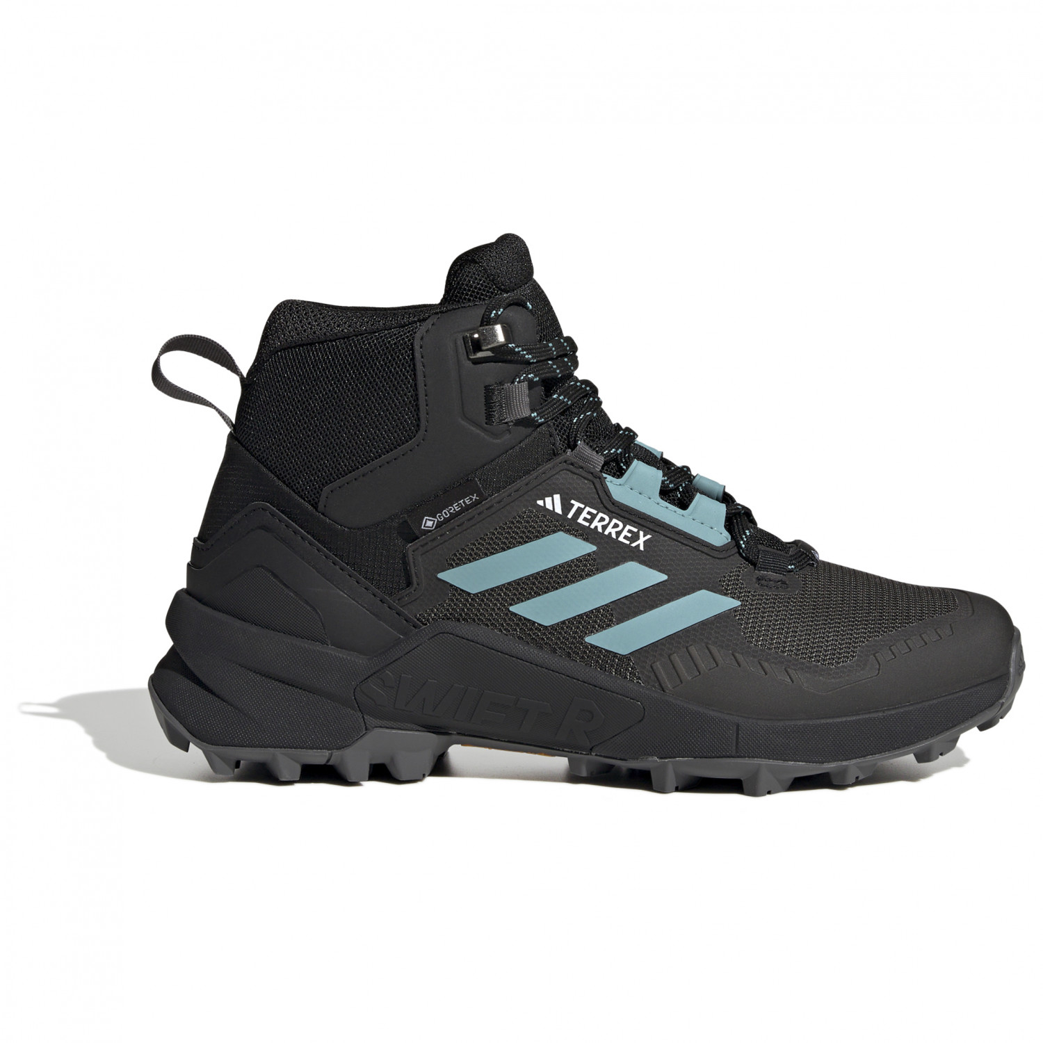 

Ботинки для прогулки Adidas Terrex Women's Terrex Swift R3 Mid GTX, цвет Core Black/Mint Ton/Grey Five