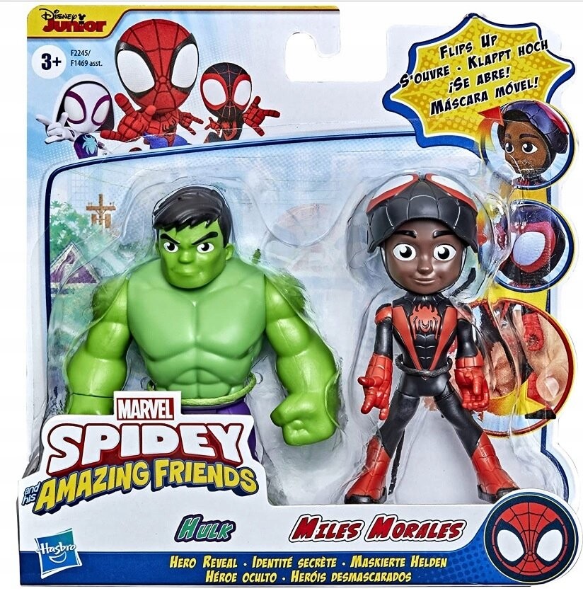 

Hasbro Spidey и суперприятели Майлз Моралес и Халк