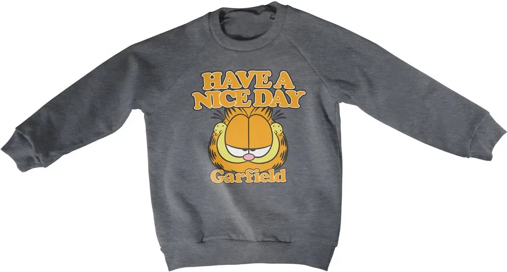 Свитшот детский Garfield, серый