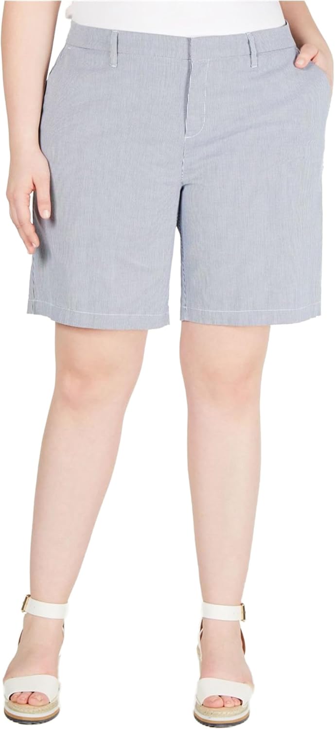 

Женские повседневные шорты чинос Tommy Hilfiger Hollywood средней посадки, Brightblue