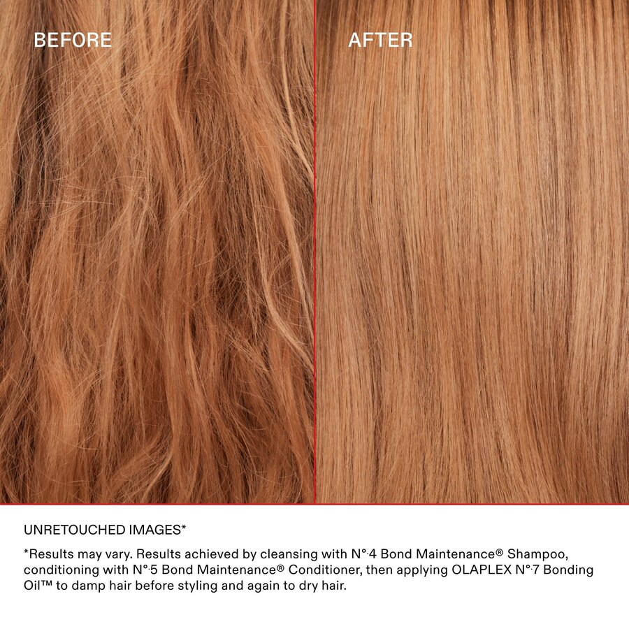 Масло для волос № 7 Bonding Frizz Reduction & Heat Protectant Hair Oil Olaplex, 1 oz/30 mL — фото 3