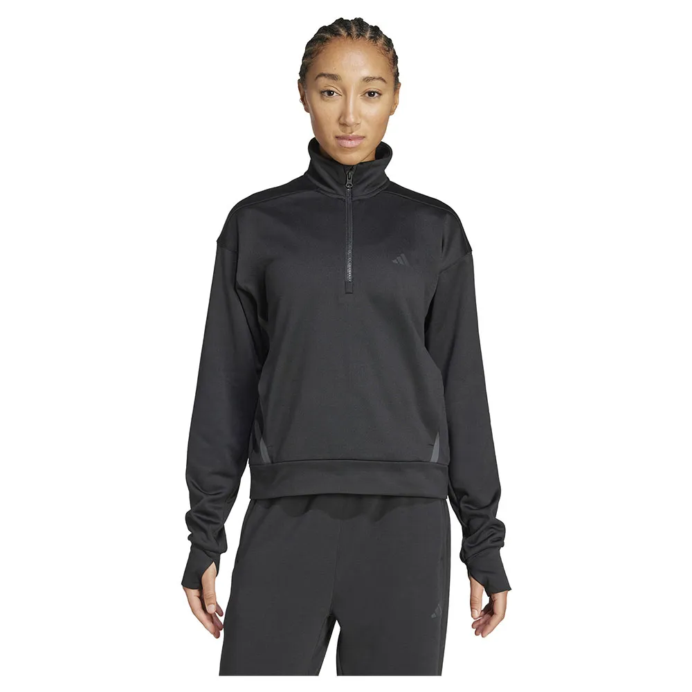 

Толстовка adidas Game&Go half zip, черный