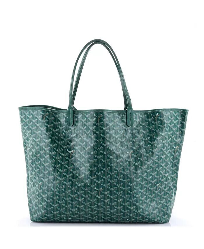 

Сумка-тоут GM Saint Louis с покрытием из холста Pre-Owned Goyard, зеленый
