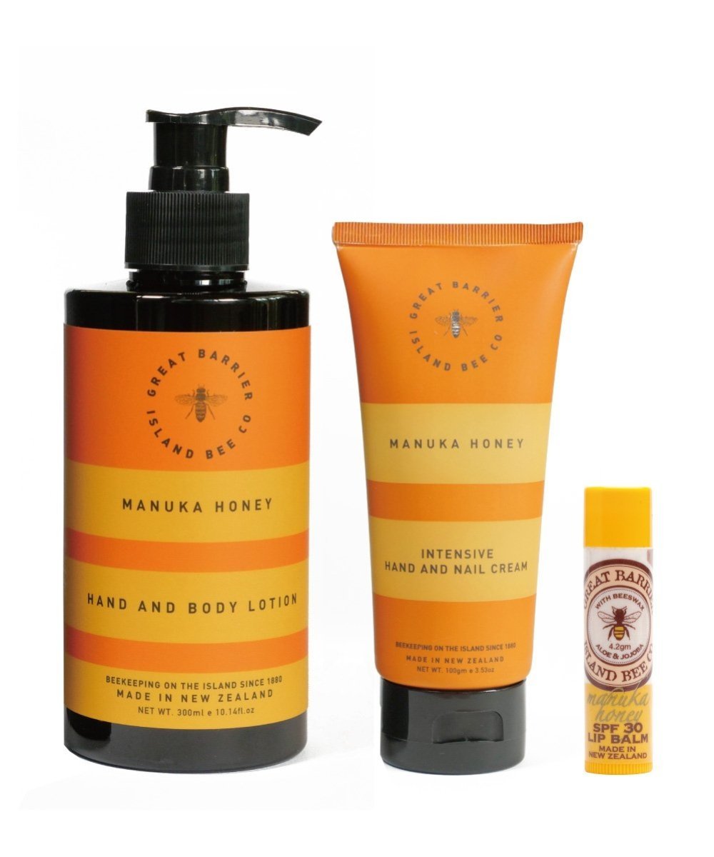Набор GBI/Moisture [Крем для рук, лосьон для тела, бальзам для губ] Matakana Botanicals, orange — фото 2