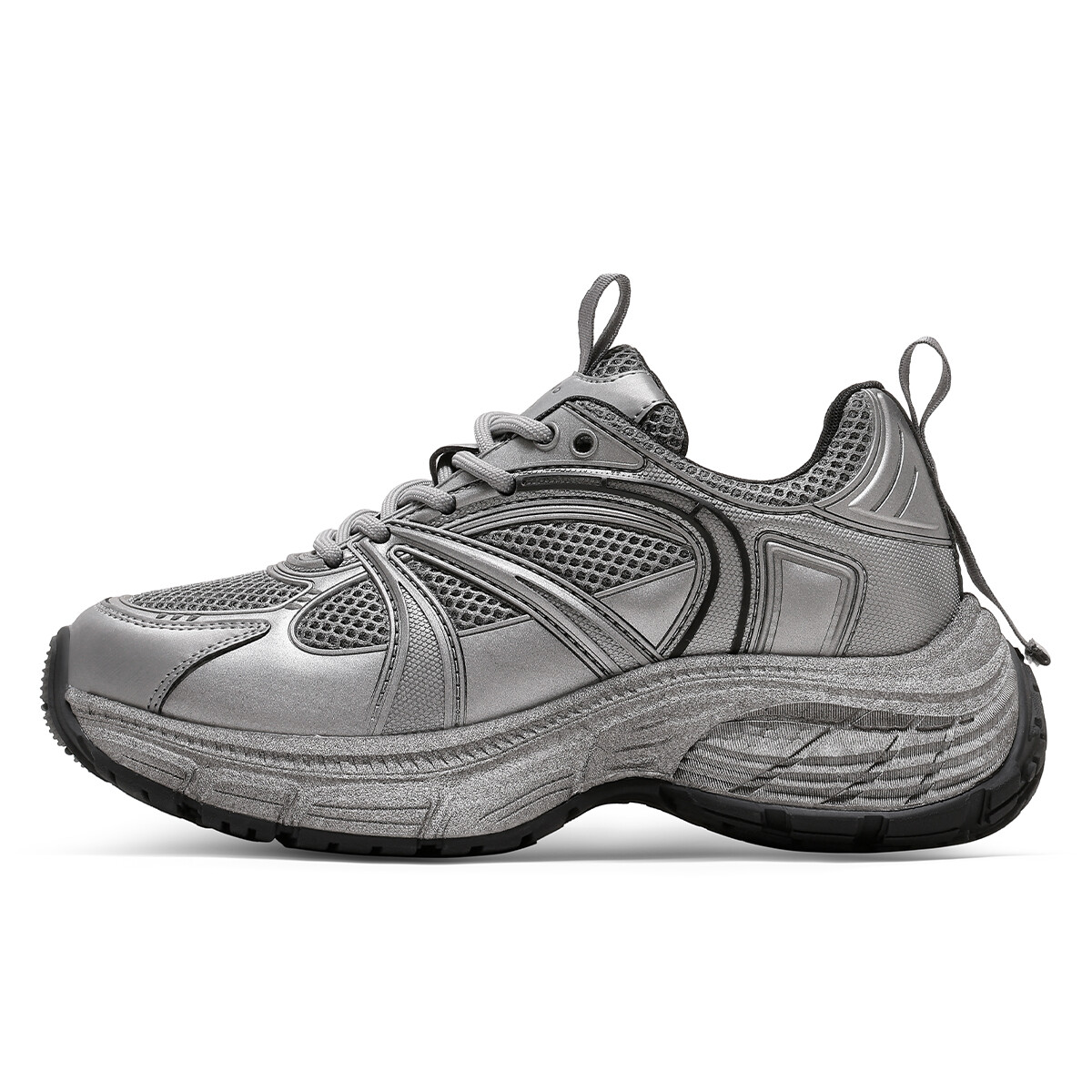 

Кроссовки C°BANNER Chunky Sneakers Women's Low-top, цвет Gunmetal