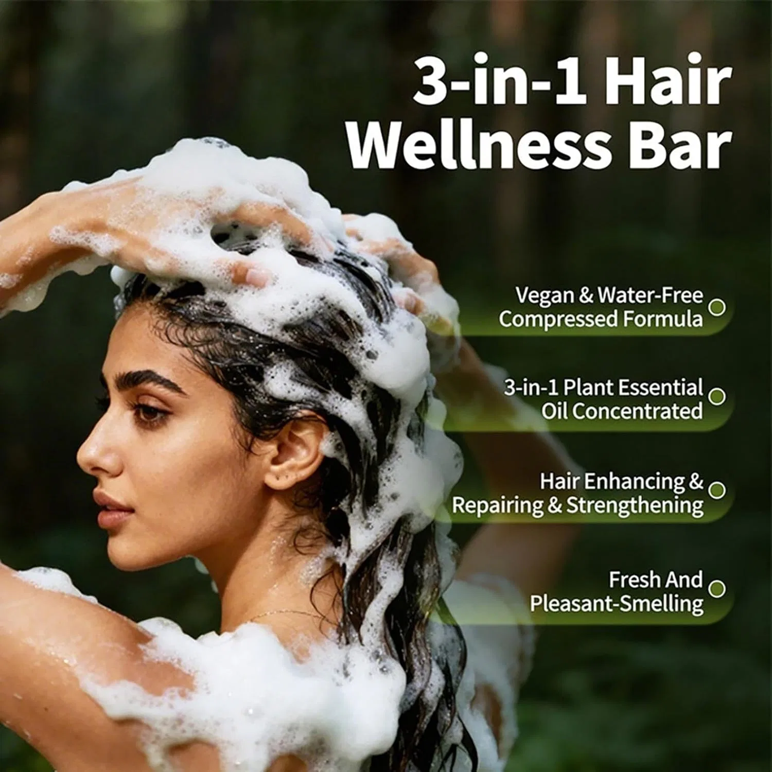 Твердый шампунь Yoracare Korean Scalp Revival Bar с розмарином и аминокислотами Vokkrv, 3 — фото 3