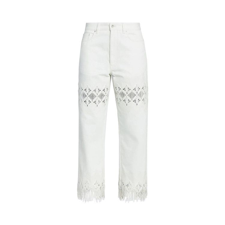 

Брюки Paco Rabanne Straight Pants, Off White