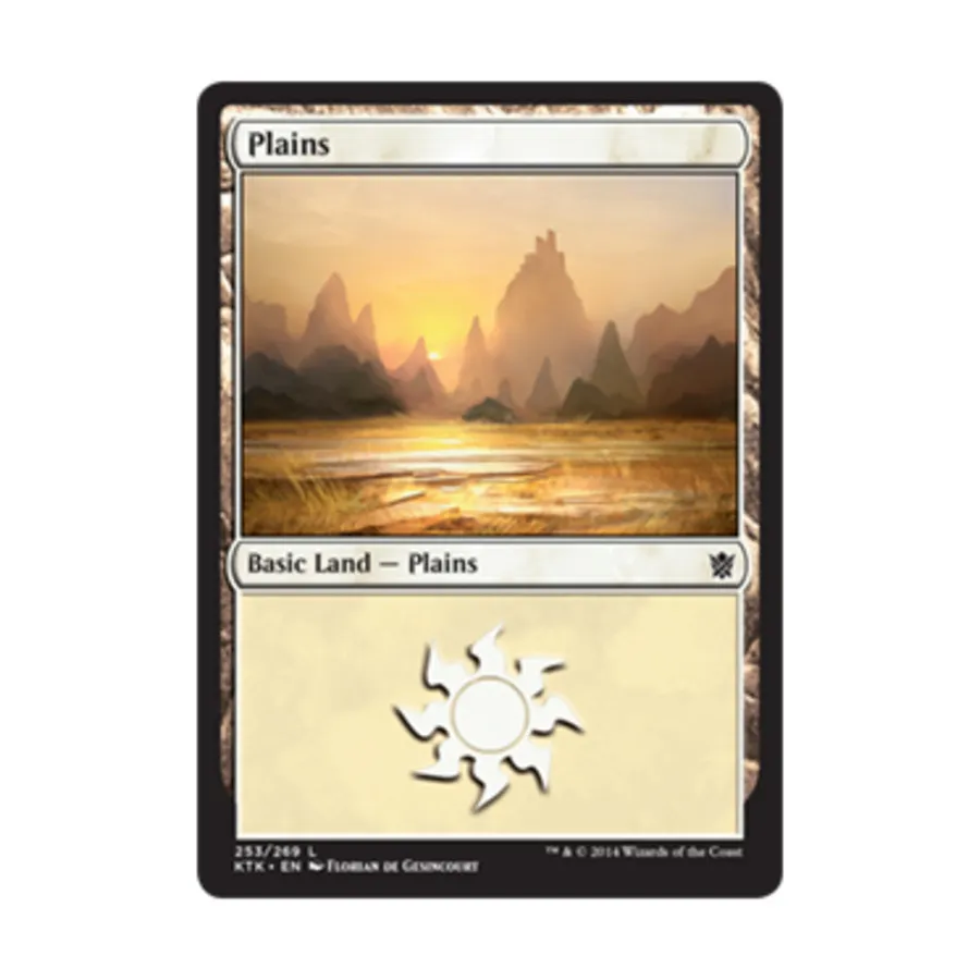 

CCG Равнины # 253 (С), MTG - Khans of Tarkir