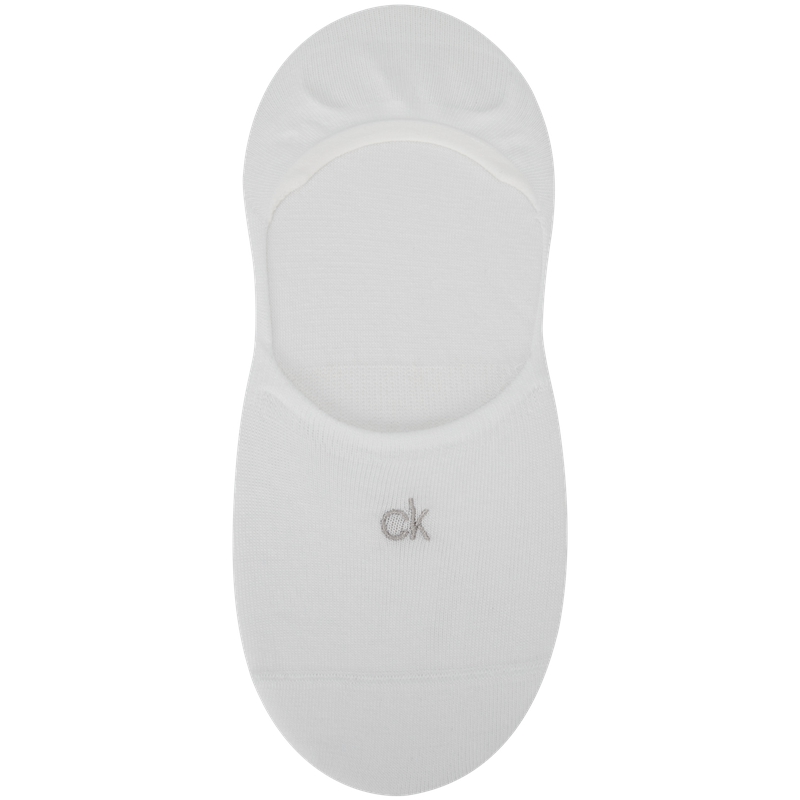 

Носочки-невидимки женские 1 упаковка Calvin Klein, белый