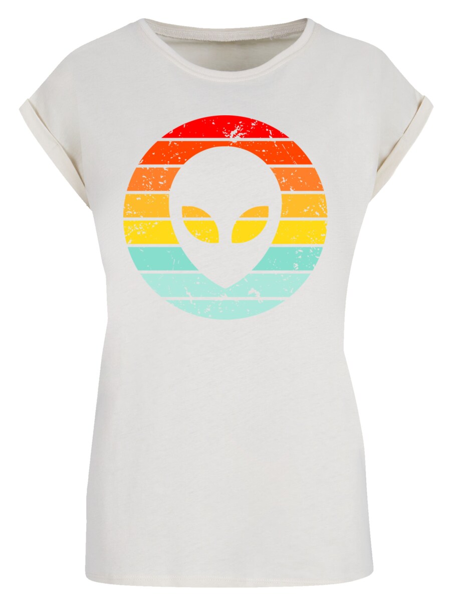

Рубашка F4NT4STIC Alien Retro Sonnenuntergang, песочный