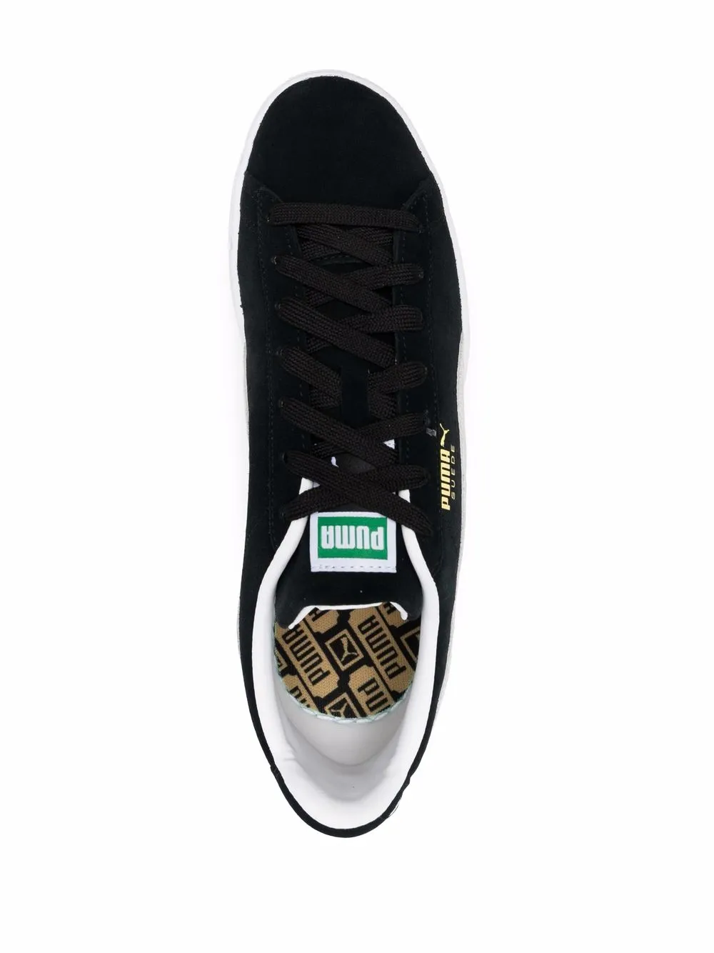 Кроссовки на шнуровке PUMA, черный — фото 4