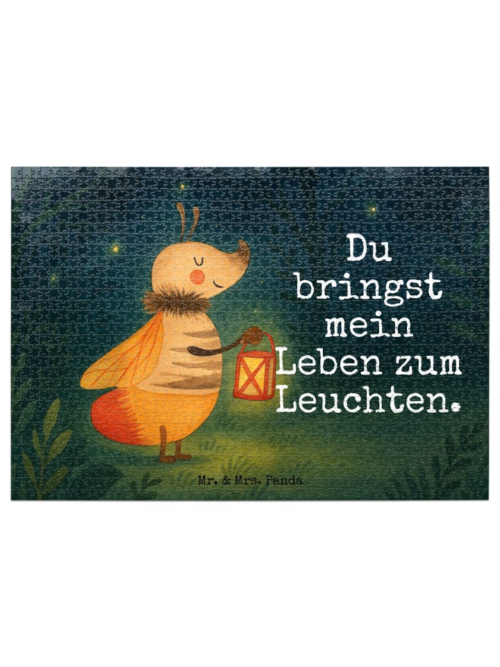 

Mr. & Mrs. Panda Дизайн пазла «Светлячок» с надписью белым цветом