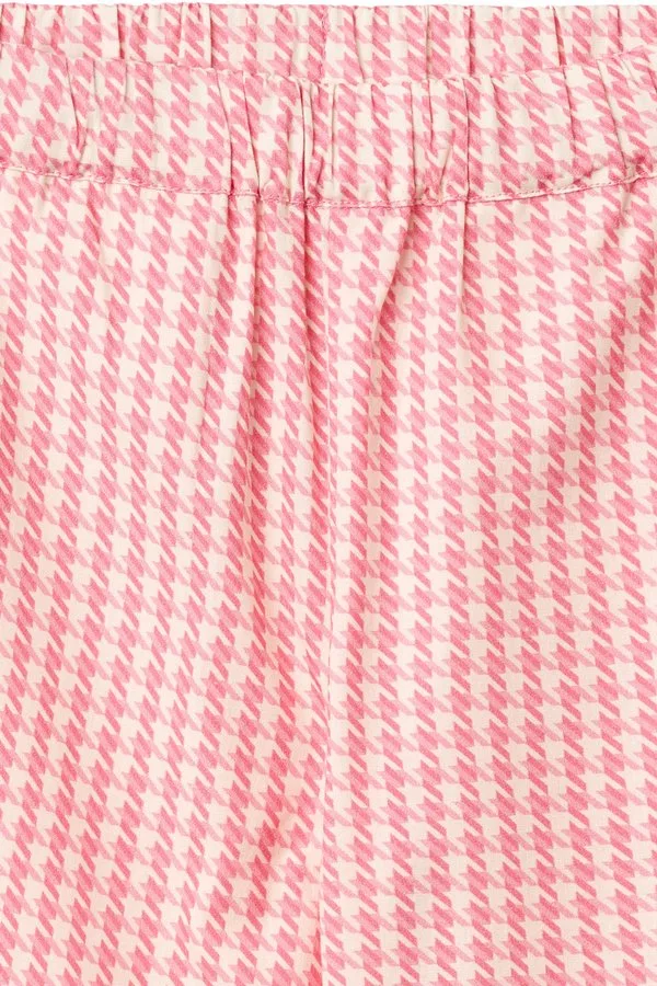 Пижамные штаны Copenhagen Colors, Pink Houndstooth Mini — фото 3