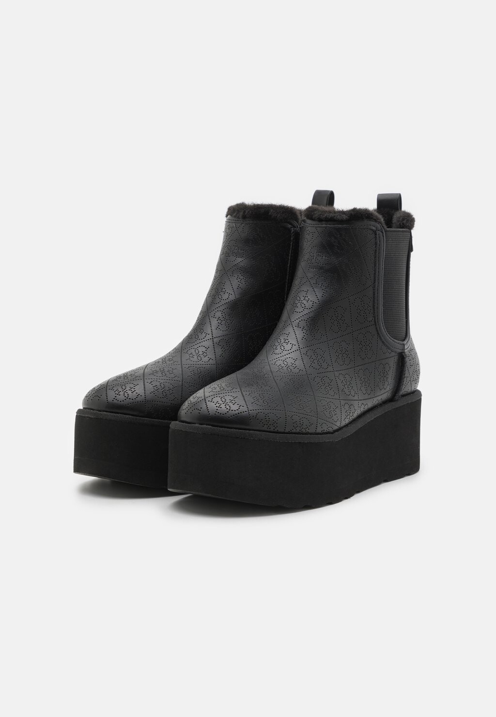 Ботильоны на платформе JILAINE Guess, черный