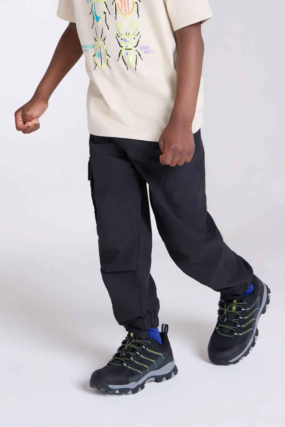 Детские брюки Active Trousers Lightweight Quick Dry Mountain Warehouse, черный