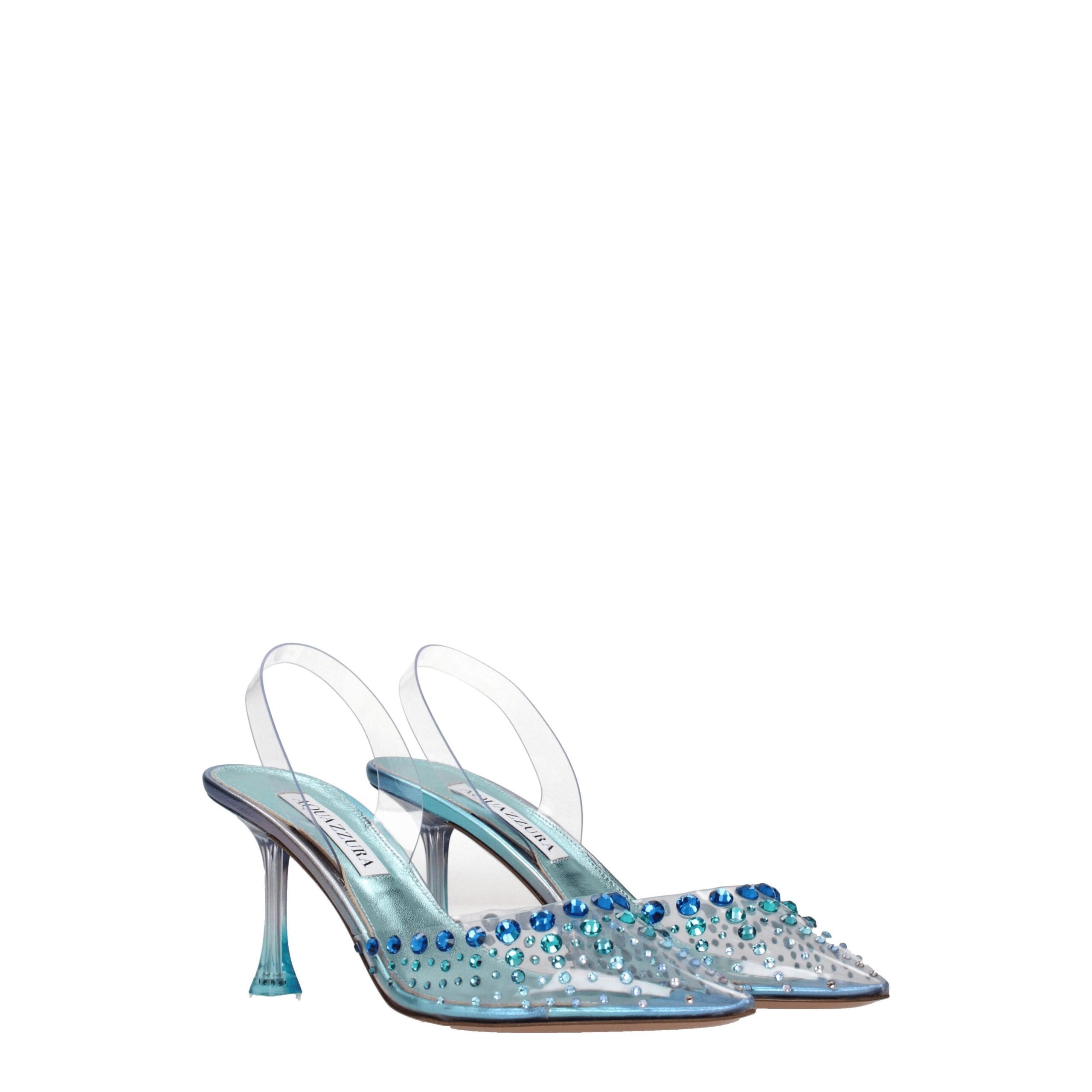 Акваццура Прозрачный Пвх Женские Сандалии Aquazzura, Transparent — фото 2